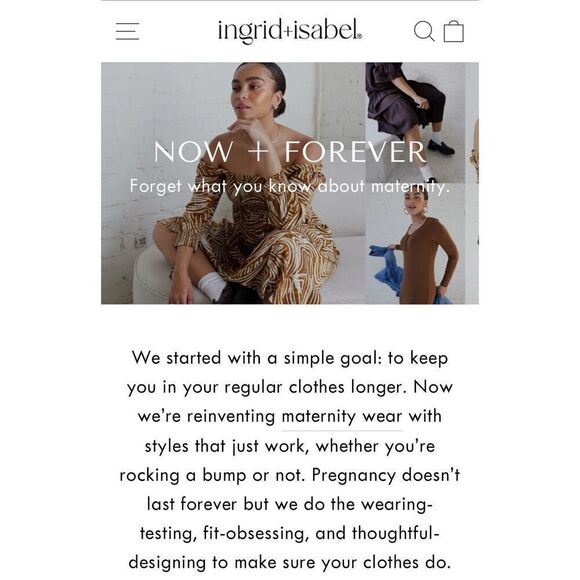 New! ISABEL MATERNITY Floral Print Ruffle Blouse Long Sleeve Sz Small Side Ties - Picture 12 of 15